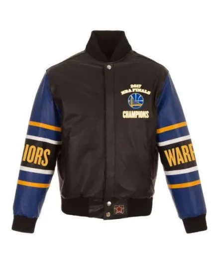 NBA Golden State Warriors Finals Champions Leather Jacket | Trendy Leather Jackets