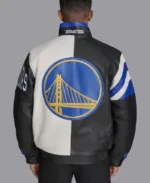 NBA Golden State Warriors Leather Jacket | Trendy Leather Jackets