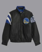 NBA Golden State Warriors Leather Jacket | Trendy Leather Jackets