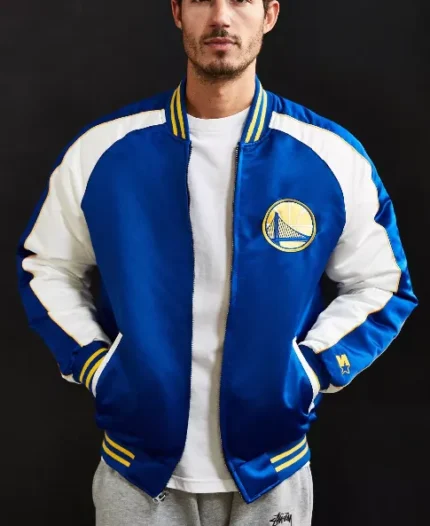 NBA Golden State Warriors Souvenir Jacket | Trendy Leather Jackets
