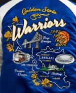 NBA Golden State Warriors Souvenir Jacket | Trendy Leather Jackets