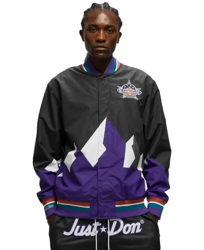 NBA Utah Jazz Just Don Bomber Jacket | Trendy Leather Jackets