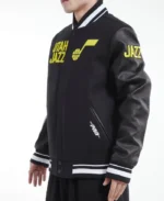 NBA Utah Jazz Retro Classic Varsity Jacket | Trendy Leather Jackets