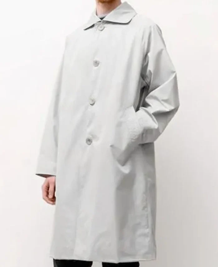 Never Gonna Give You Up Rick Astley White Coat | Trendy Leather Jackets