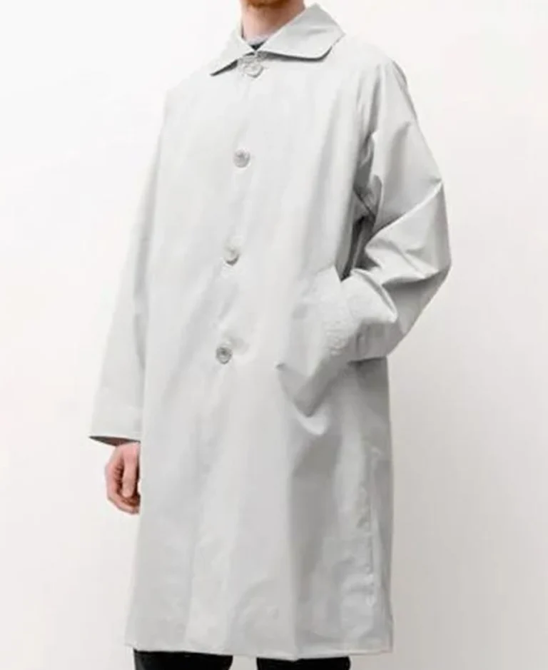 Never Gonna Give You Up Rick Astley White Coat | Trendy Leather Jackets