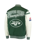 New York Jets Carl Banks Vectory Varsity Jacket | Trendy Leather Jackets