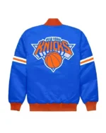 New York Knicks Striped Bomber Jacket | TLJ