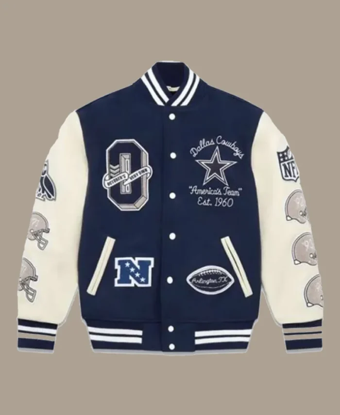 NFL Dallas Cowboys Varsity Jacket | Trendy Leather Jackets