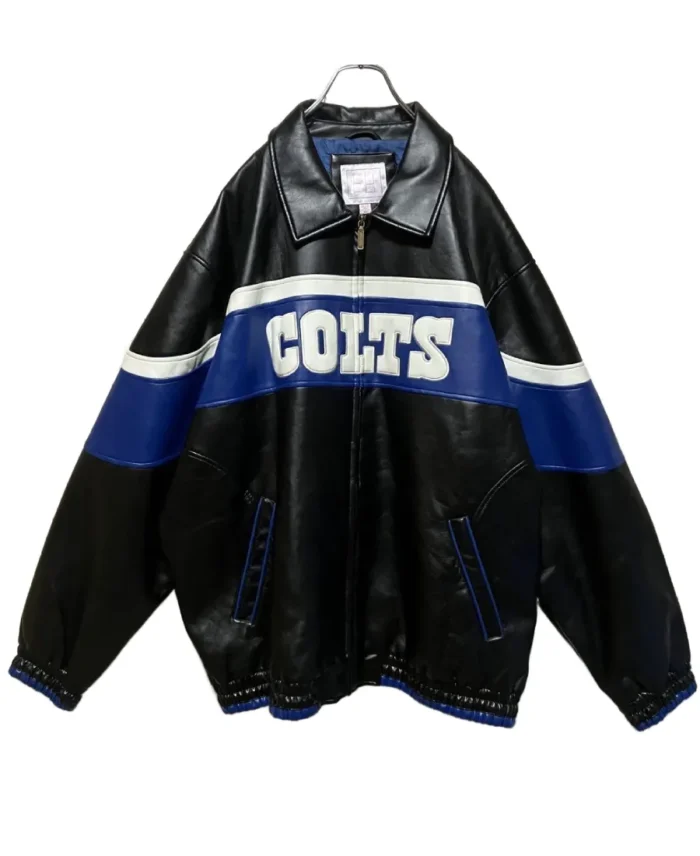 NFL Indianapolis Colts Leather Jacket | Trendy Leather Jackets