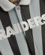 NFL Kith and Jeff Las Vegas Raiders Leather Jacket | Trendy Leather Jackets