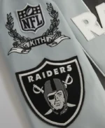 NFL Kith and Jeff Las Vegas Raiders Leather Jacket | Trendy Leather Jackets