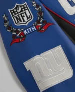 NFL Kith and Jeff New York Giants Leather Jacket | Trendy Leather Jackets
