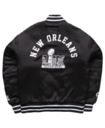 NFL Men's Politics Black Bomber Jacket | Trendy Leather Jackets