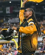 NFL Snoop Dogg Pittsburgh Steelers Varsity Jacket | Trendy Leather Jackets