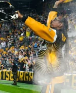 NFL Snoop Dogg Pittsburgh Steelers Varsity Jacket | Trendy Leather Jackets