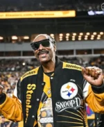 NFL Snoop Dogg Pittsburgh Steelers Varsity Jacket | Trendy Leather Jackets