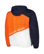 NFL Tommy Hilfiger Chicago Bears Navy & Orange Bill Jacket | Trendy Leather Jackets