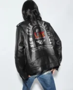 NFL Women's Super Bowl LIX Rebecca Leather Jacket | Trendy Leather Jackets