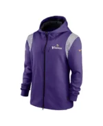 Nike Purple Minnesota Vikings Performance Jacket | Trendy Leather Jackets