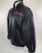 Nitro Fish Bomber Leather Jacket