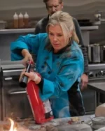 One Bad Apple A Hannah Swensen Mystery Alison Sweeney Chef Jacket | Trendy Leather Jackets