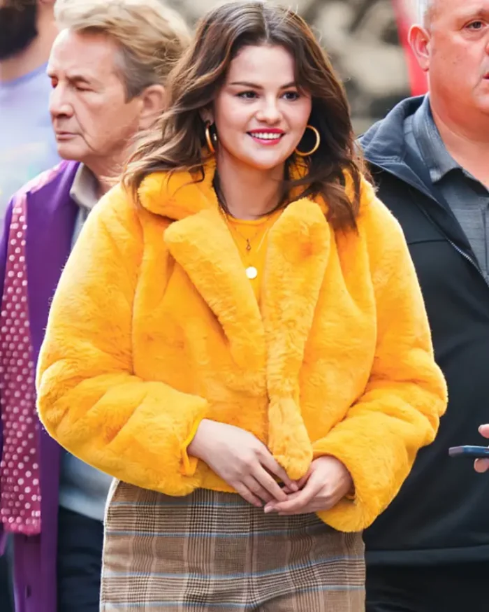 Only Murders in the Building S04 Selena Gomez Yellow Jacket | Trendy Leather Jackets