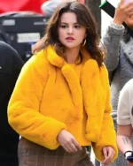 Only Murders in the Building S04 Selena Gomez Yellow Jacket | Trendy Leather Jackets