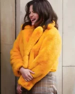 Only Murders in the Building S04 Selena Gomez Yellow Jacket | Trendy Leather Jackets