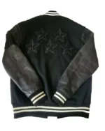 OVO X Roots Black Cream Varsity Jacket
