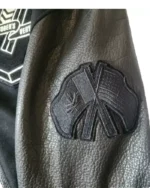 OVO X Roots Black Cream Varsity Jacket