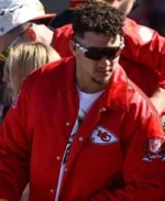 Patrick Mahomes Chiefs Super Bowl LVIII Victory Parade Jacket | Trendy Leather Jackets
