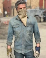 Pedro Pascal The Last Of Us 2023 Denim Jacket