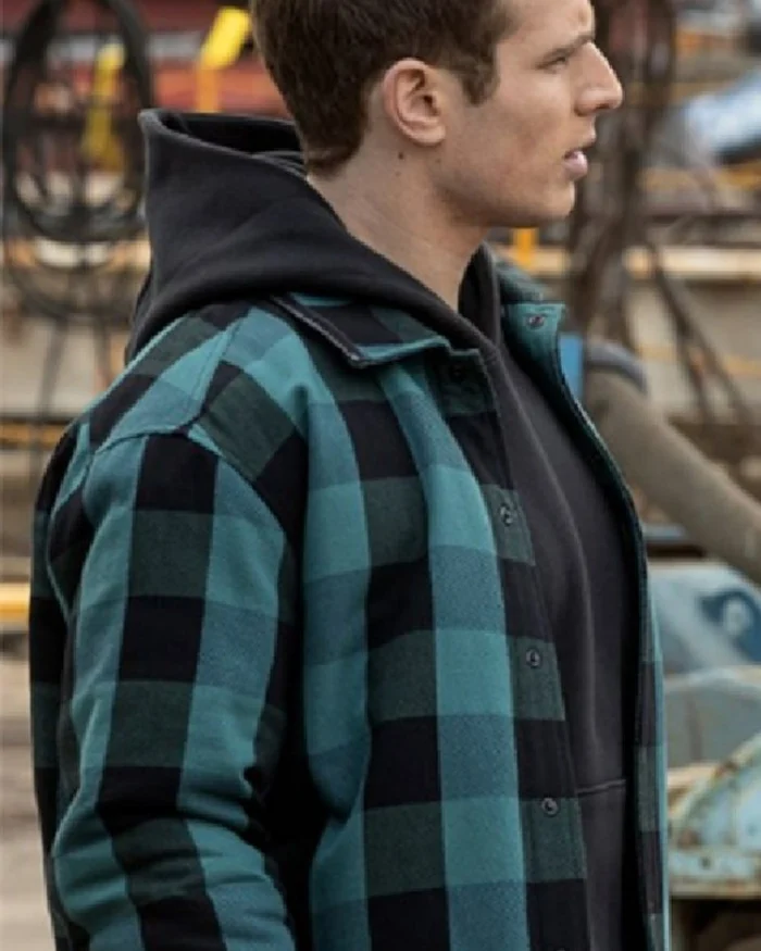 Power Book II Ghost S04 Gianni Paolo Check Jacket | Trendy Leather Jackets