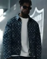 Receiver 2024 Davante Adams Denim Work Jacket | Trendy Leather Jackets