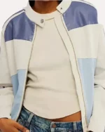 Renee Rapp Ryder Sport Vegan Moto Jacket | Trendy Leather Jackets