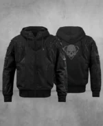 Renegade Black Bomber Jacket | Trendy Leather Jackets