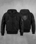 Renegade Black Bomber Jacket | Trendy Leather Jackets