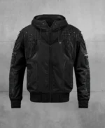 Renegade Black Bomber Jacket | Trendy Leather Jackets