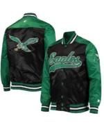 Renegade Philadelphia Eagles Varsity Jacket | Trendy Leather Jackets