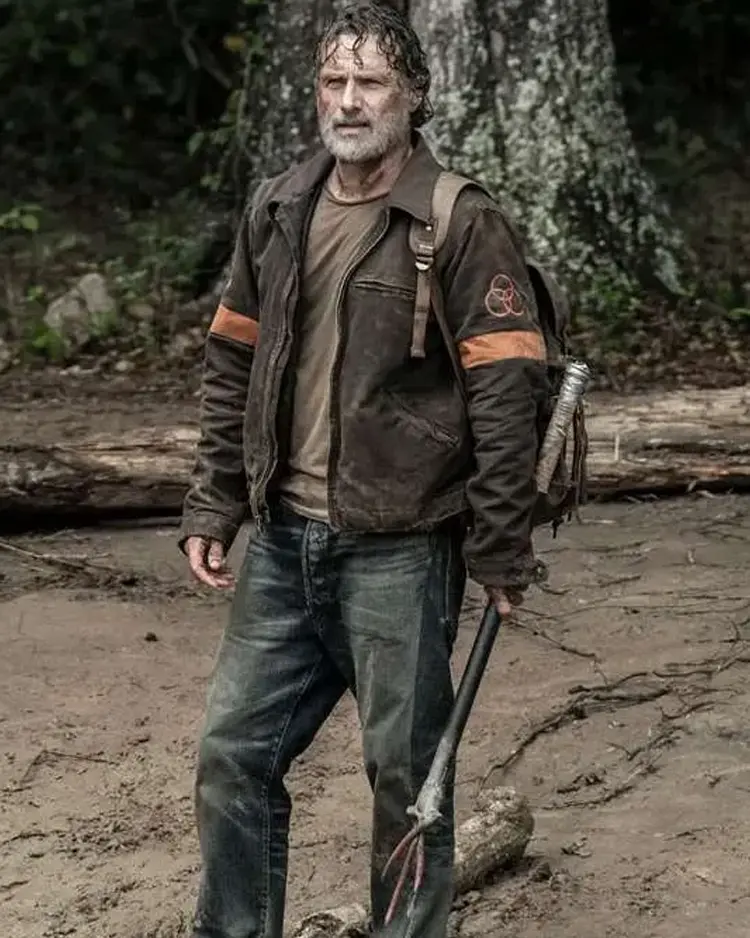 Rick Grimes CRM Jacket | Trendy Leather Jackets