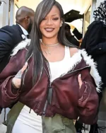 Rihanna Paris Fashion Week Jacket
