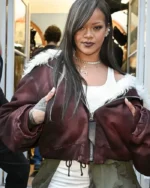 Rihanna Paris Fashion Week Jacket