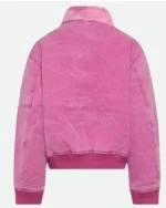 Ryan Gosling Pink Bomber Jacket | Trendy Leather Jackets