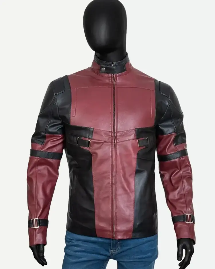 Ryan Reynolds Deadpool Leather Jacket | Trendy Leather Jackets