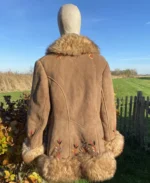 Sabiya Sheepskin Afghan Coat | Trendy Leather Jackets
