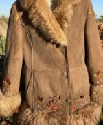 Sabiya Sheepskin Afghan Coat | Trendy Leather Jackets