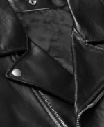 Saint Laurent Biker Black Leather Jacket | Trendy Leather Jackets