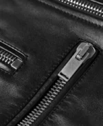 Saint Laurent Biker Black Leather Jacket | Trendy Leather Jackets