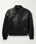 Saint Laurent Black Leather Jacket | Trendy Leather Jackets