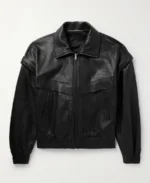 Saint Laurent Black Leather Jacket | Trendy Leather Jackets